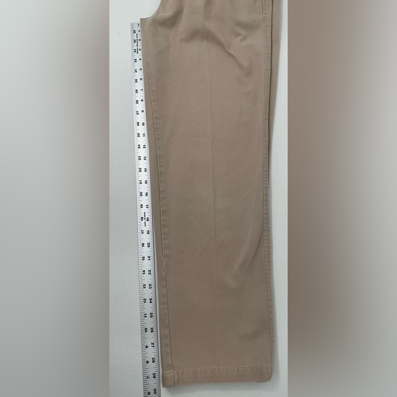 Lauren Ralph Lauren Pleated Khaki Pants Women’s 4 Cotton Classic Straight Leg - Picture 4 of 6